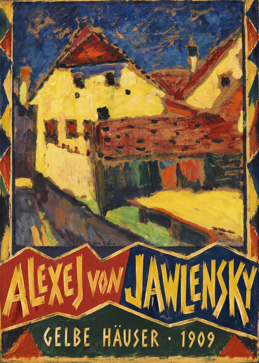 Alexej von Jawlensky Gelbe Häuser No5 - Juliste
