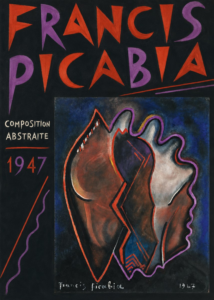 Francis Picabia Composition Abstraite No6 - Juliste