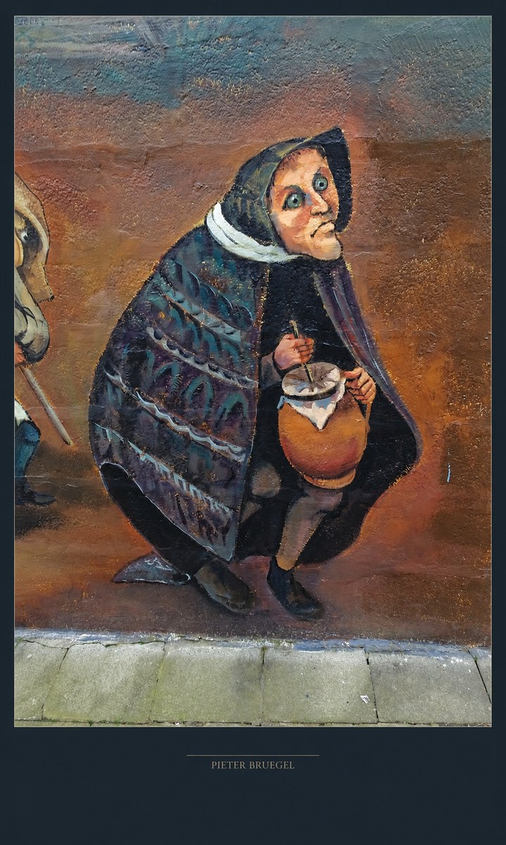 Pieter Bruegel The Beggar Woman with Jug No4 - Juliste