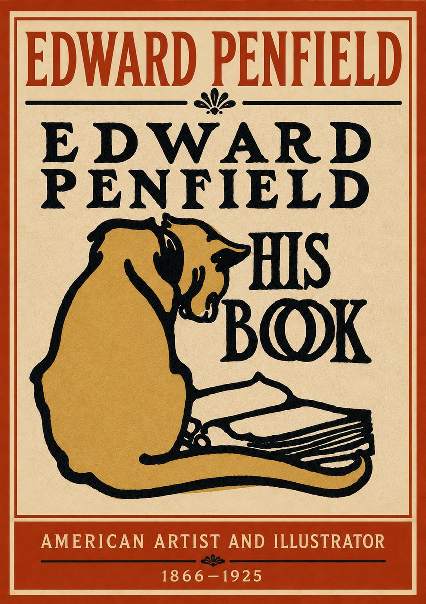 Edward Penfield His Book No4 - Juliste