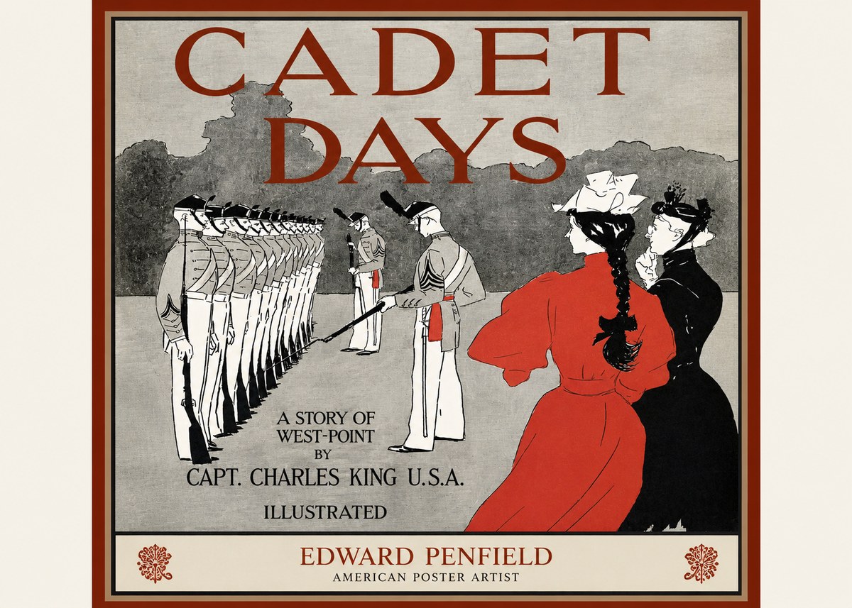 Edward Penfield Cadet Days No1 - Juliste
