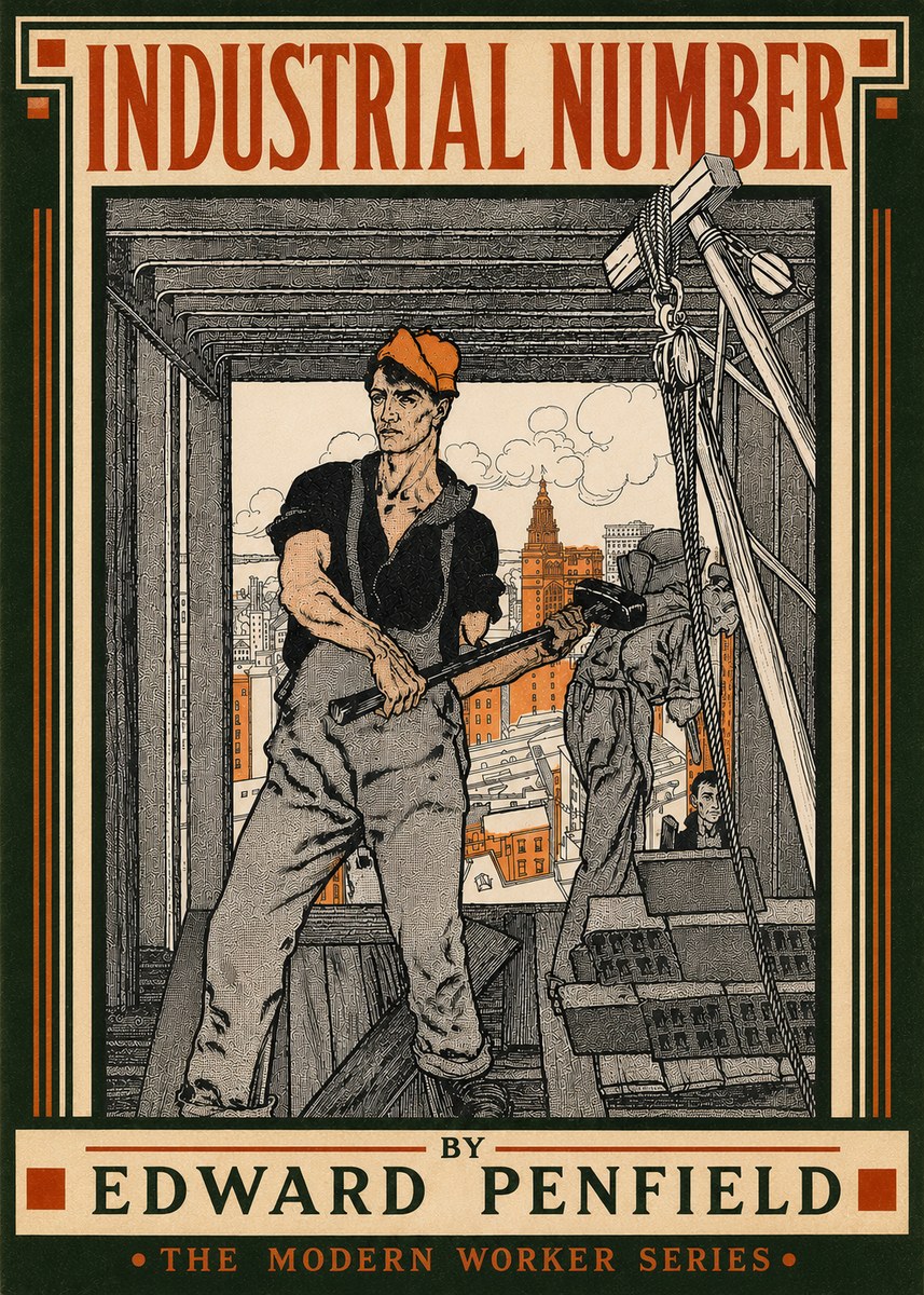 Edward Penfield Industrial Number No6 - Juliste