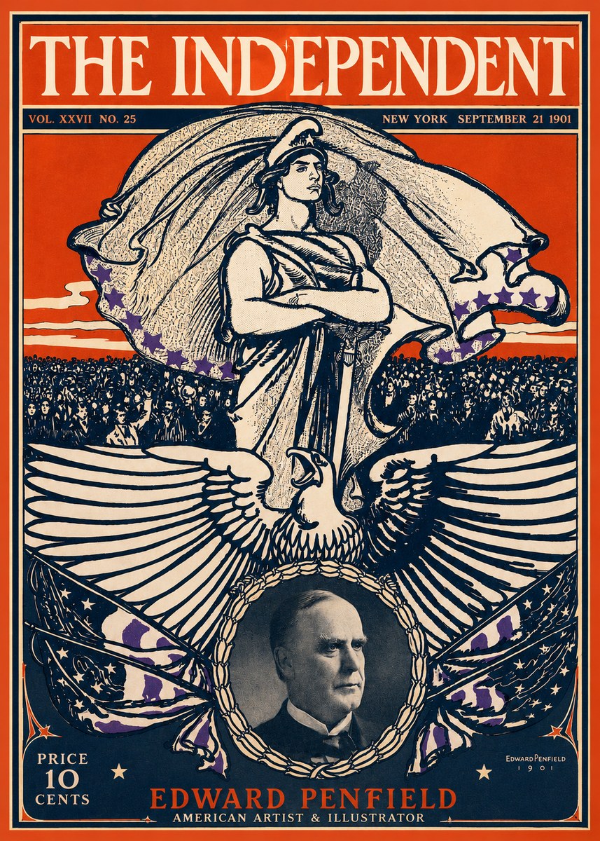 Edward Penfield The Independent No2 - Juliste