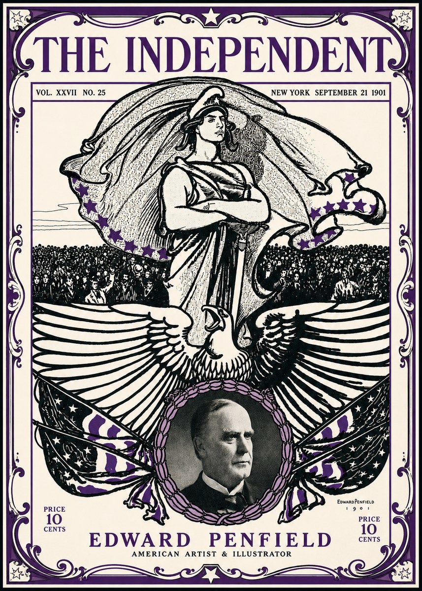Edward Penfield The Independent No3 - Juliste
