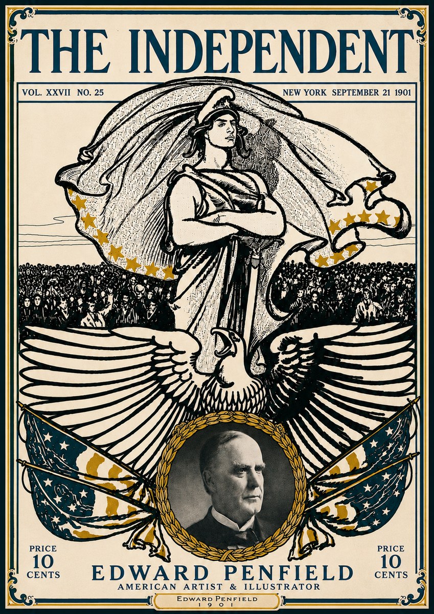 Edward Penfield The Independent No5 - Juliste