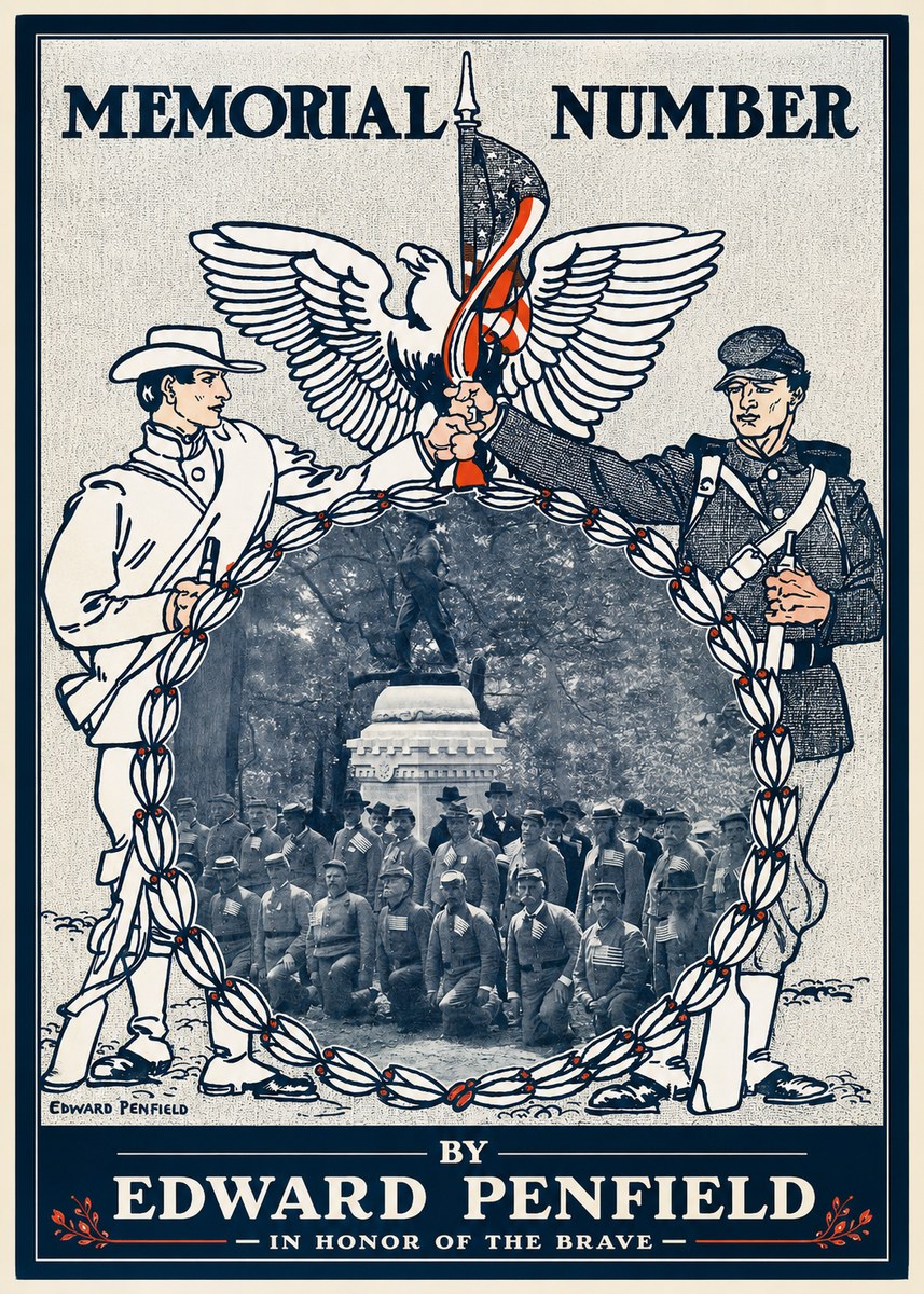 Edward Penfield Memorial Number No1 - Juliste