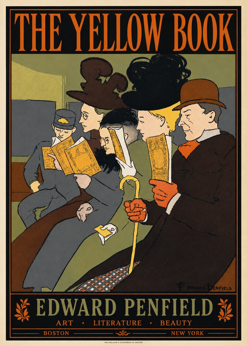 Edward Penfield The Yellow Book II No5 - Juliste