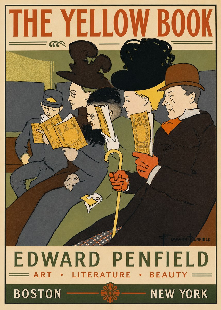 Edward Penfield The Yellow Book II No6 - Juliste