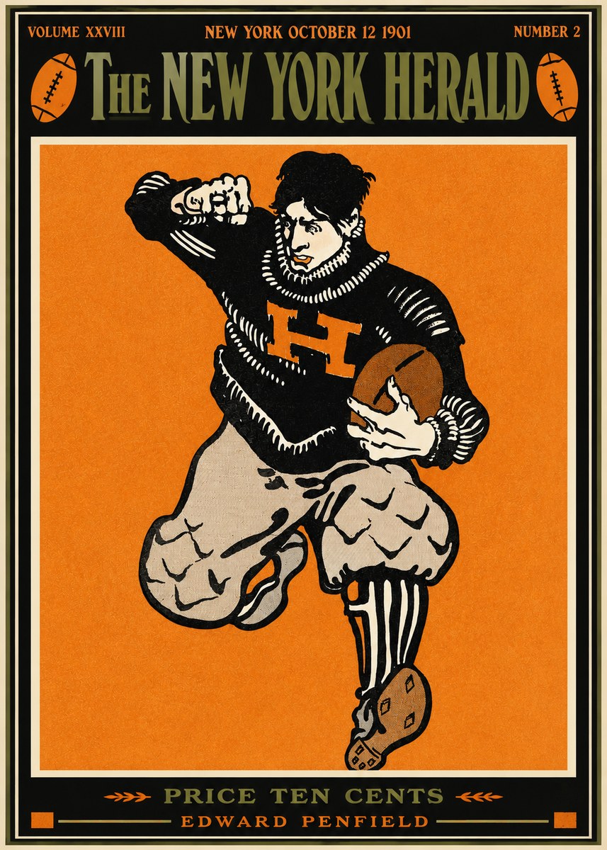 Edward Penfield The New York Herald No2 - Juliste