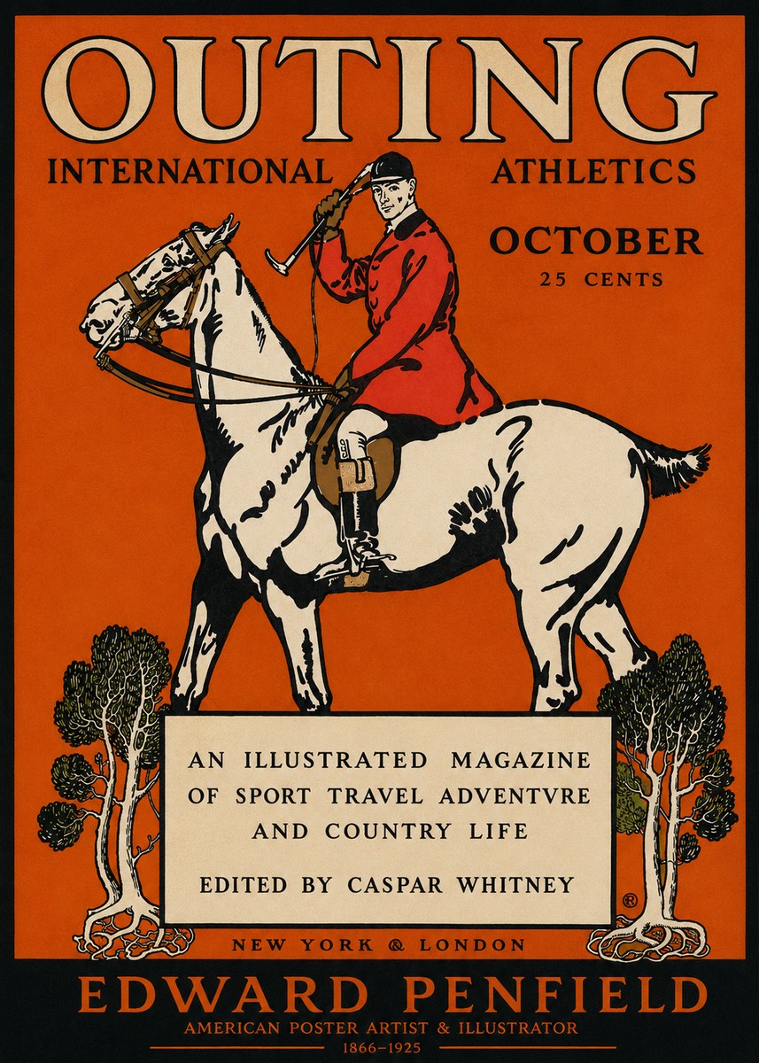 Edward Penfield Outing No2 - Juliste