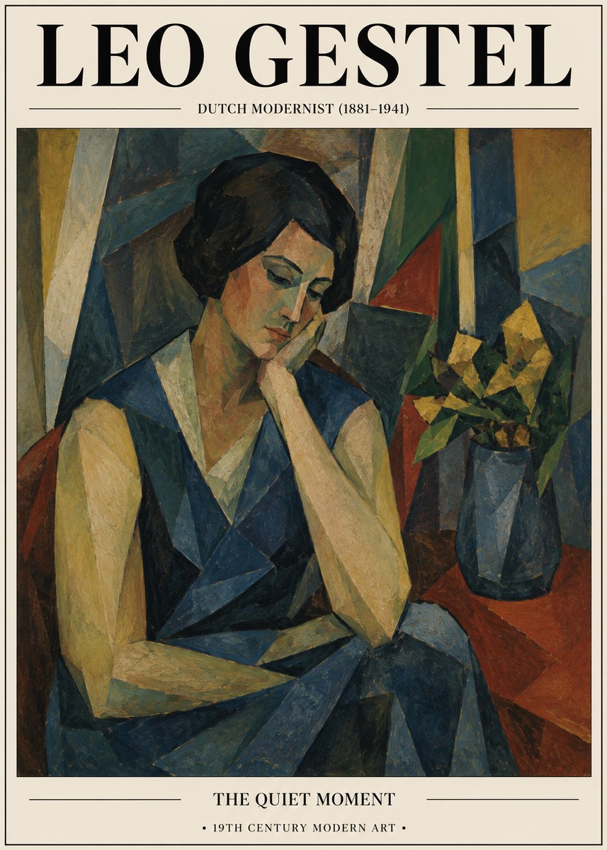 Leo Gestel The Quiet Moment No1 - Juliste