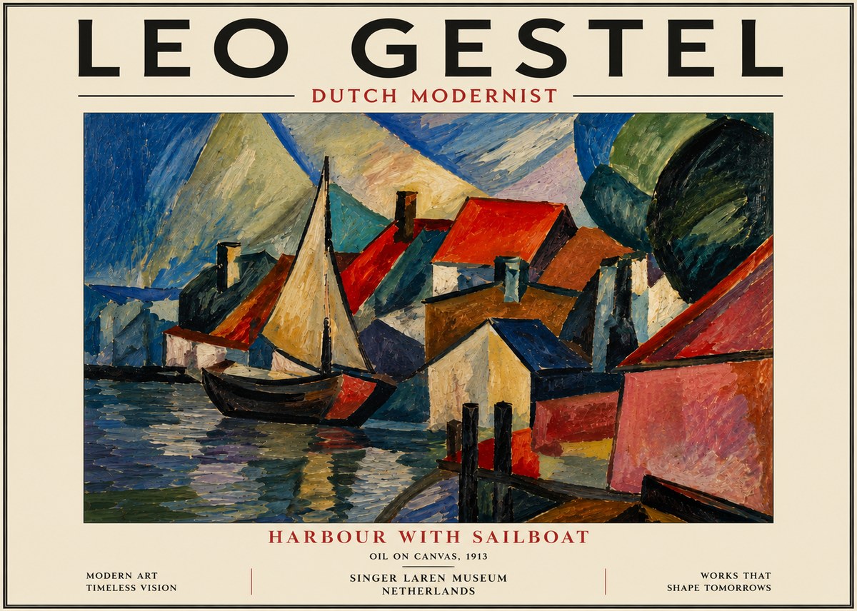 Leo Gestel The Quiet Moment No4 - Juliste
