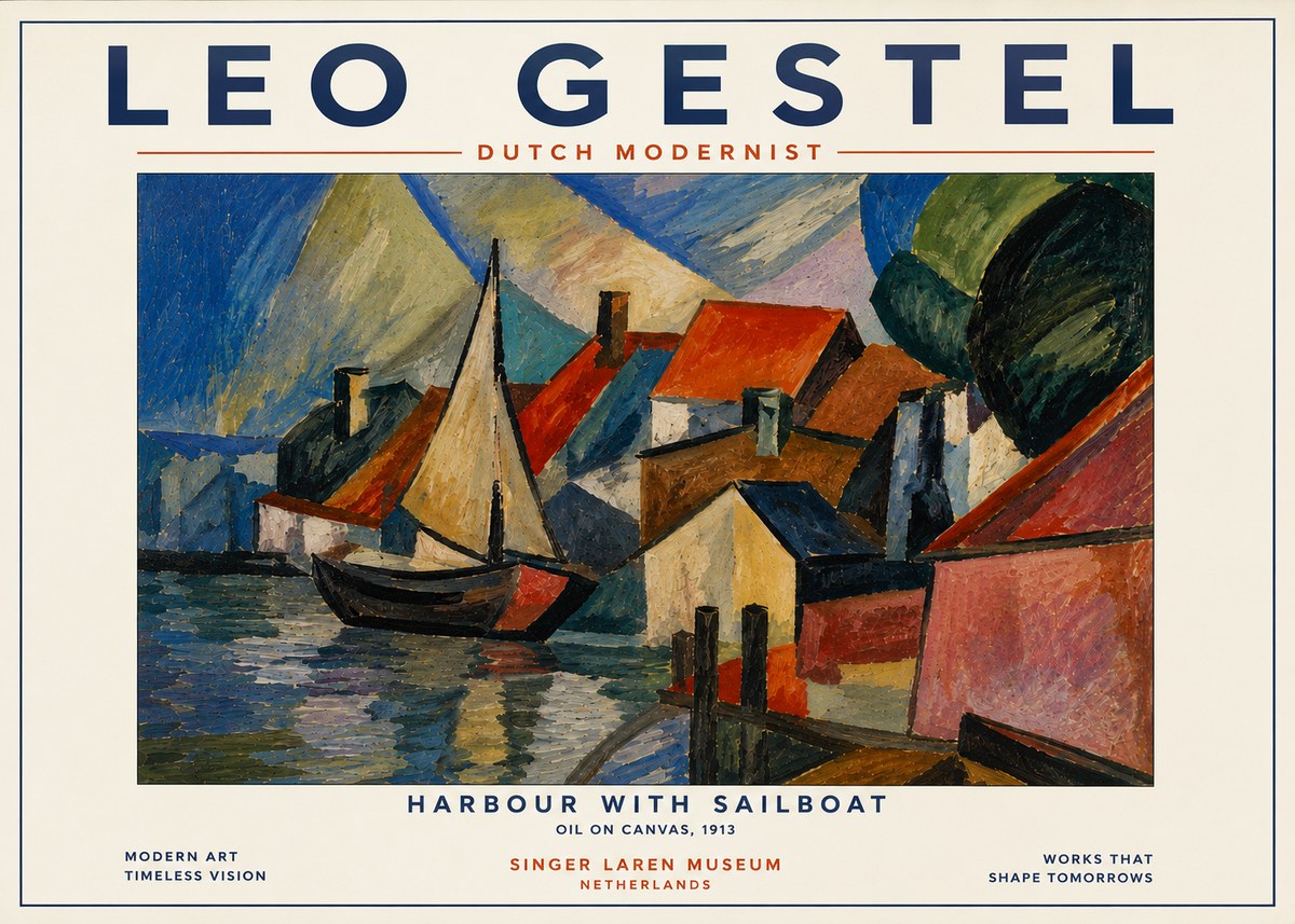 Leo Gestel The Quiet Moment No5 - Juliste