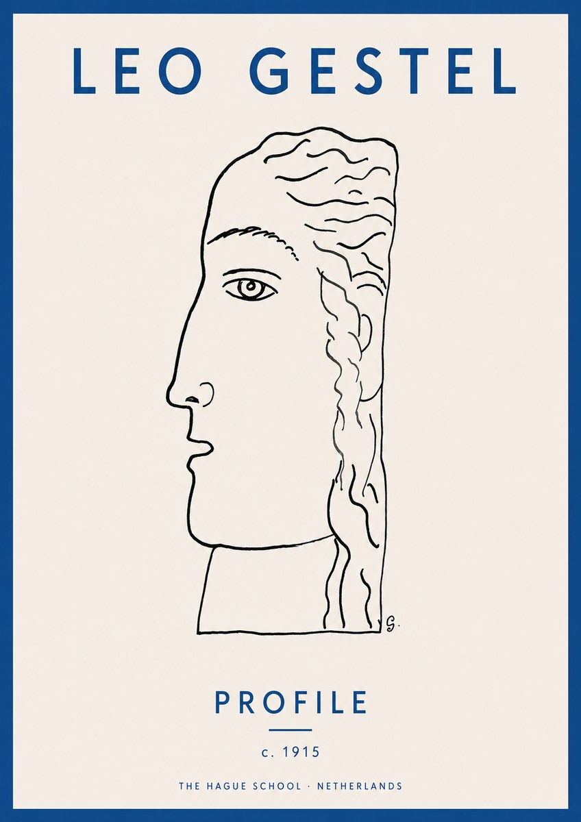 Leo Gestel Profile No2 - Juliste