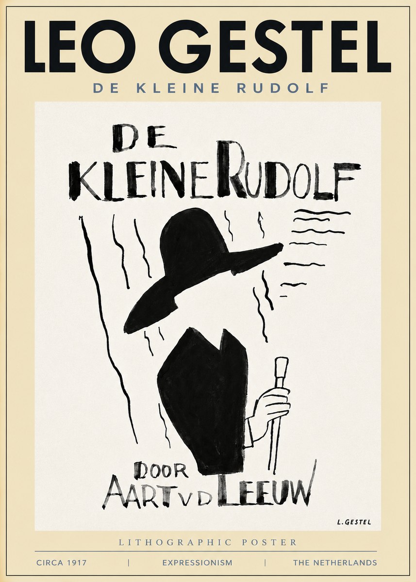 Leo Gestel De Kleine Rudolf No3 - Juliste