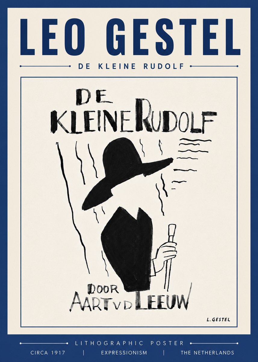 Leo Gestel De Kleine Rudolf No5 - Juliste