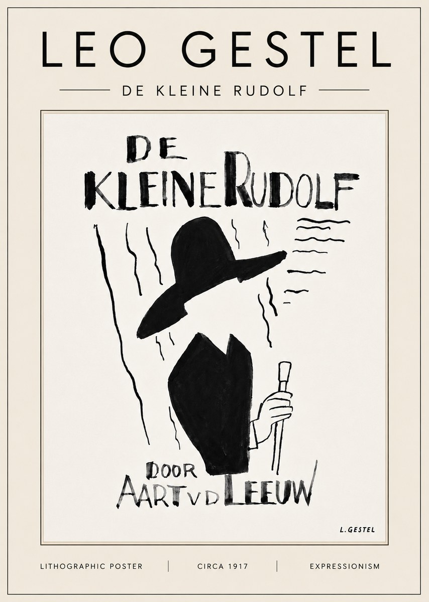 Leo Gestel De Kleine Rudolf No6 - Juliste