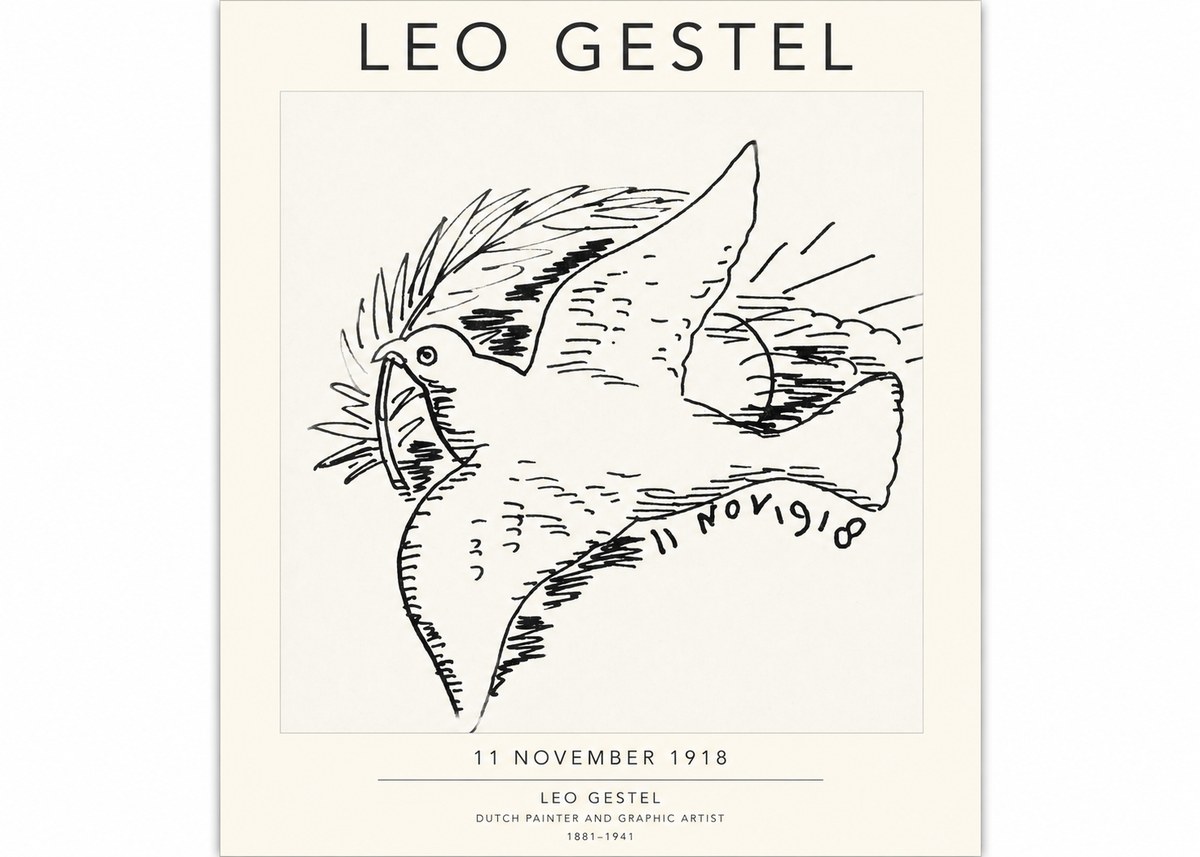 Leo Gestel 11 November 1918 No1 - Juliste