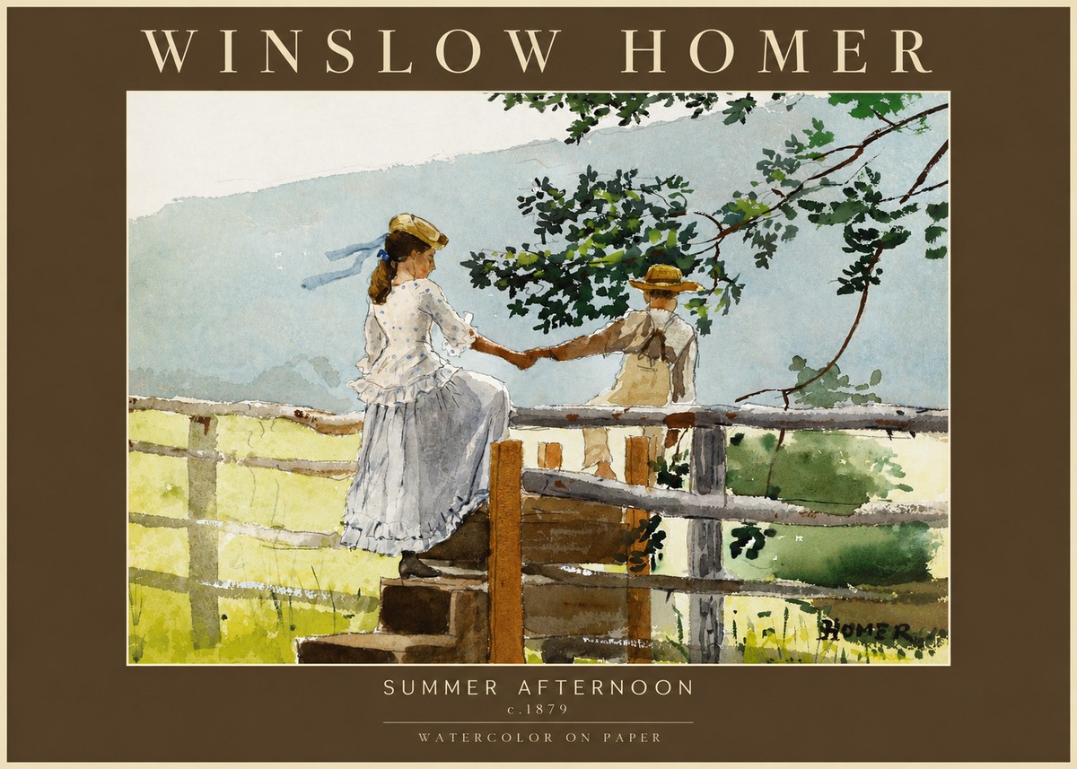 Winslow Homer Summer Afternoon No4 - Juliste