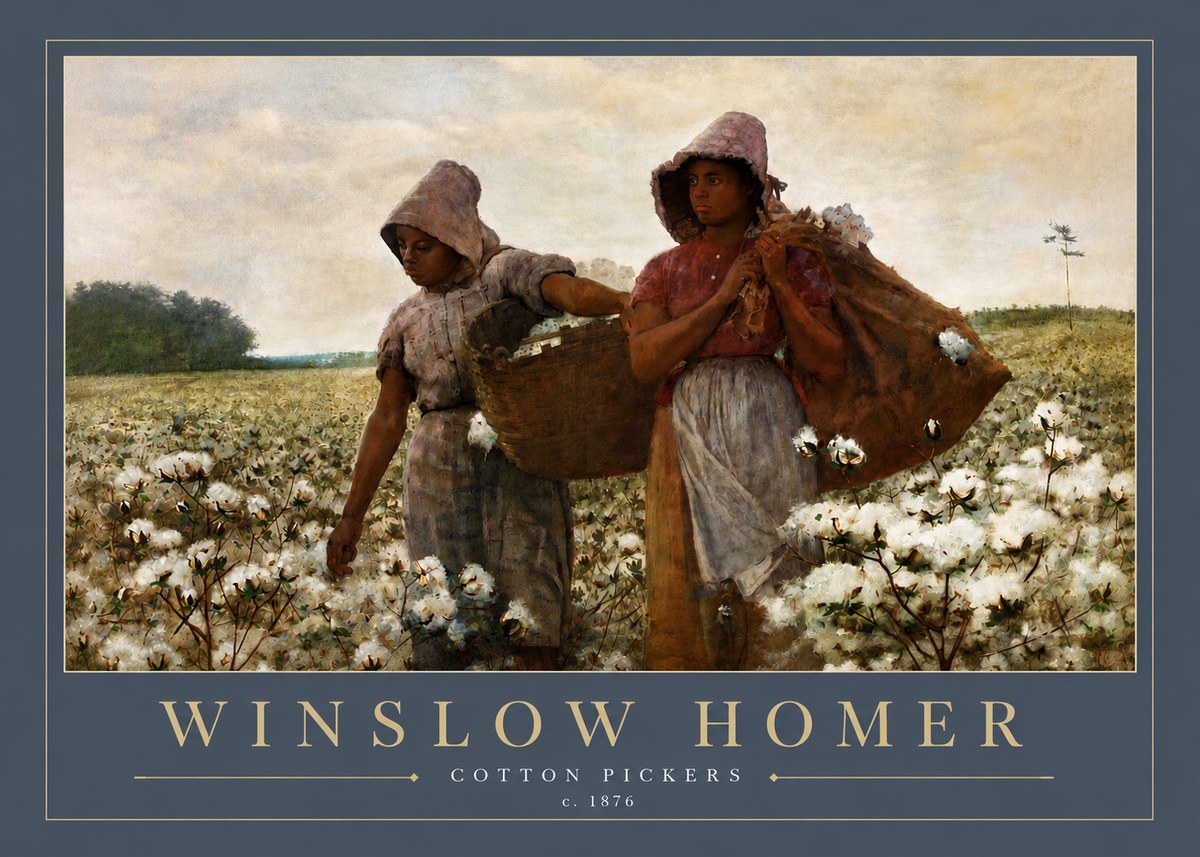 Winslow Homer Cotton Pickers No6 - Juliste