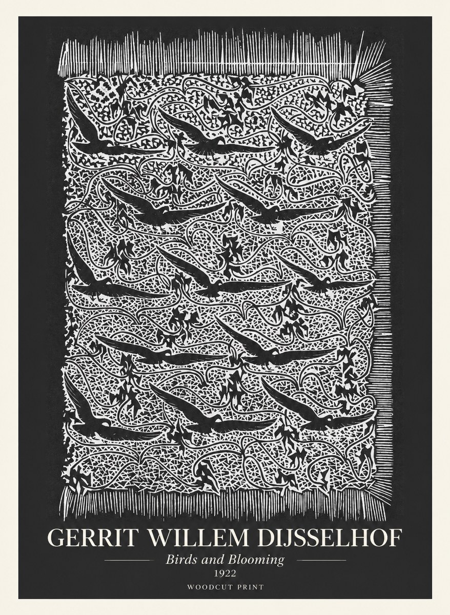 Gerrit Willem Dijsselhof Decorative Design No2 - Juliste