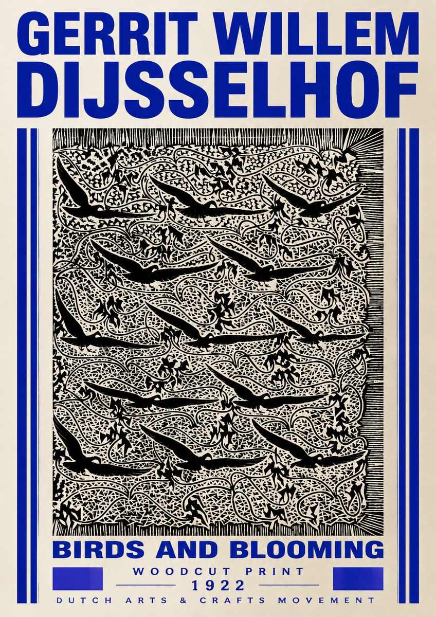 Gerrit Willem Dijsselhof Decorative Design No5 - Juliste