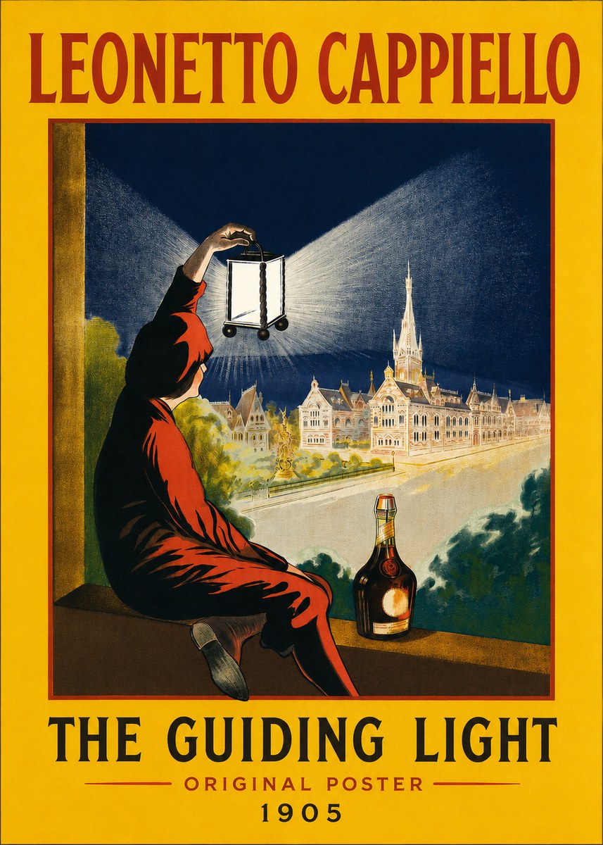 Leonetto Cappiello The Guiding Light No2 - Juliste