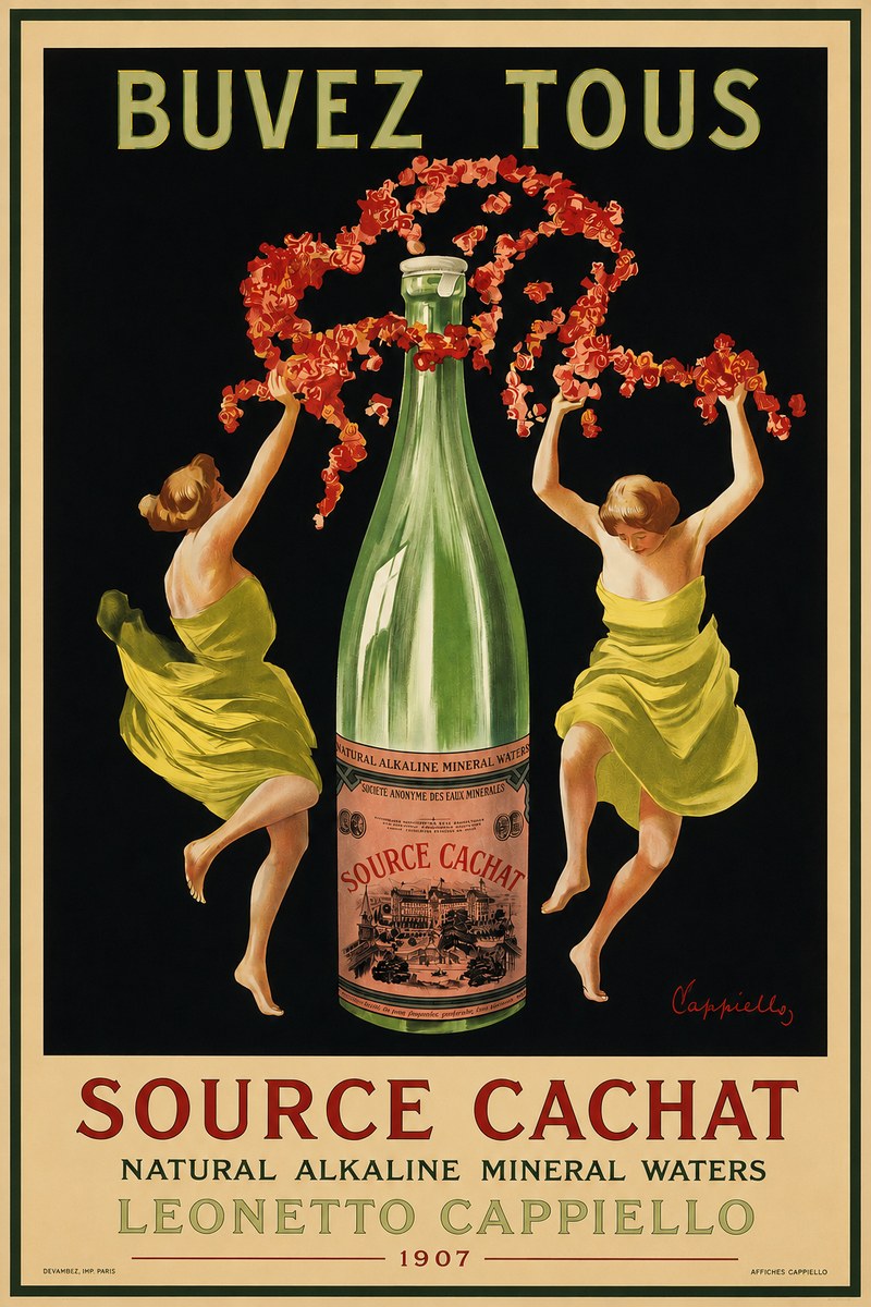 Leonetto Cappiello Source Cachat No2 - Juliste