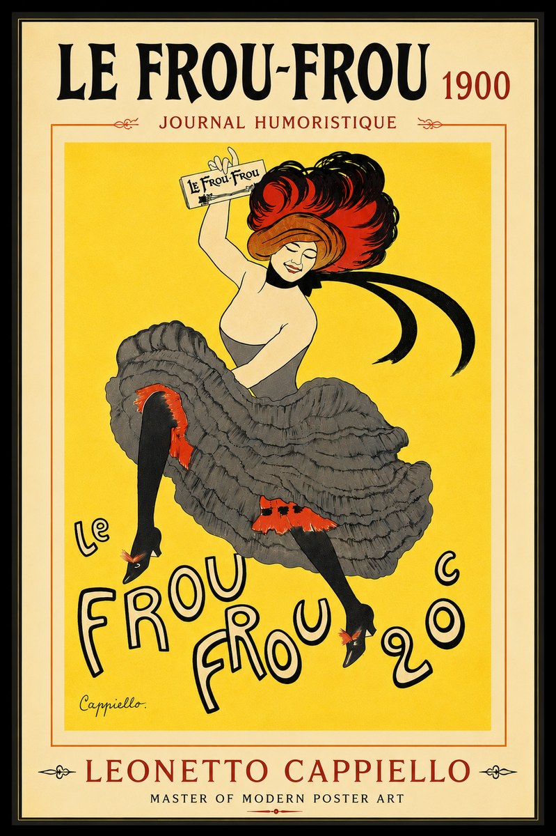 Leonetto Cappiello Le Frou-frou No5 - Juliste