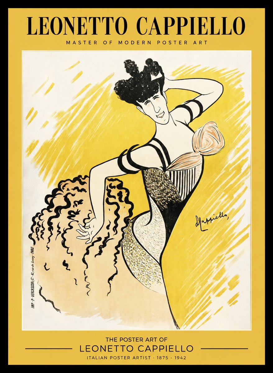 Leonetto Cappiello The Dancer No1 - Juliste