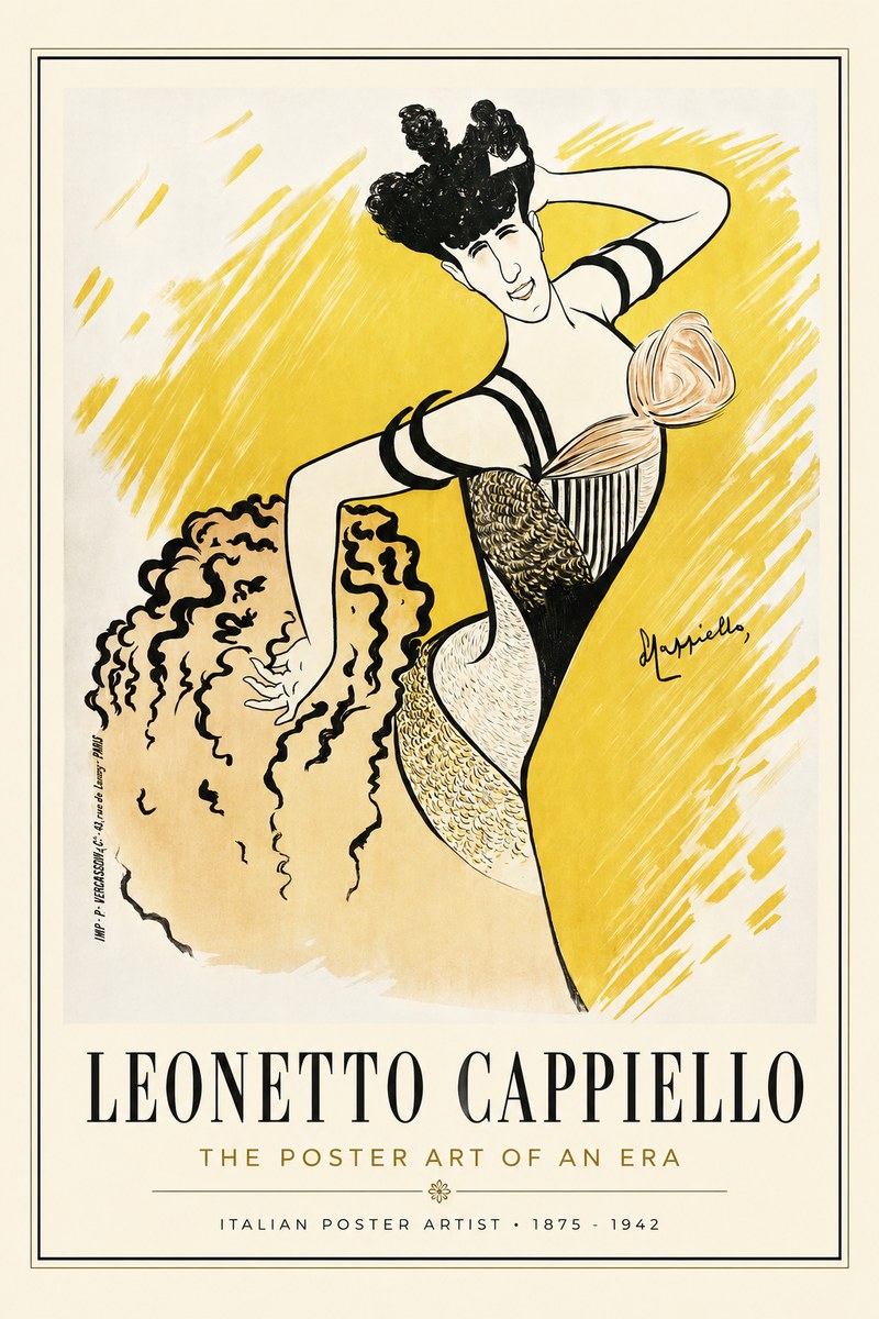 Leonetto Cappiello The Dancer No2 - Juliste