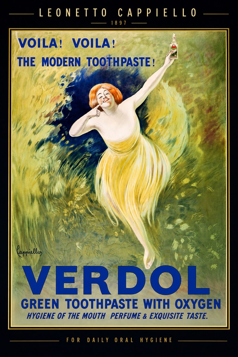 Leonetto Cappiello Verdol No2 - Juliste