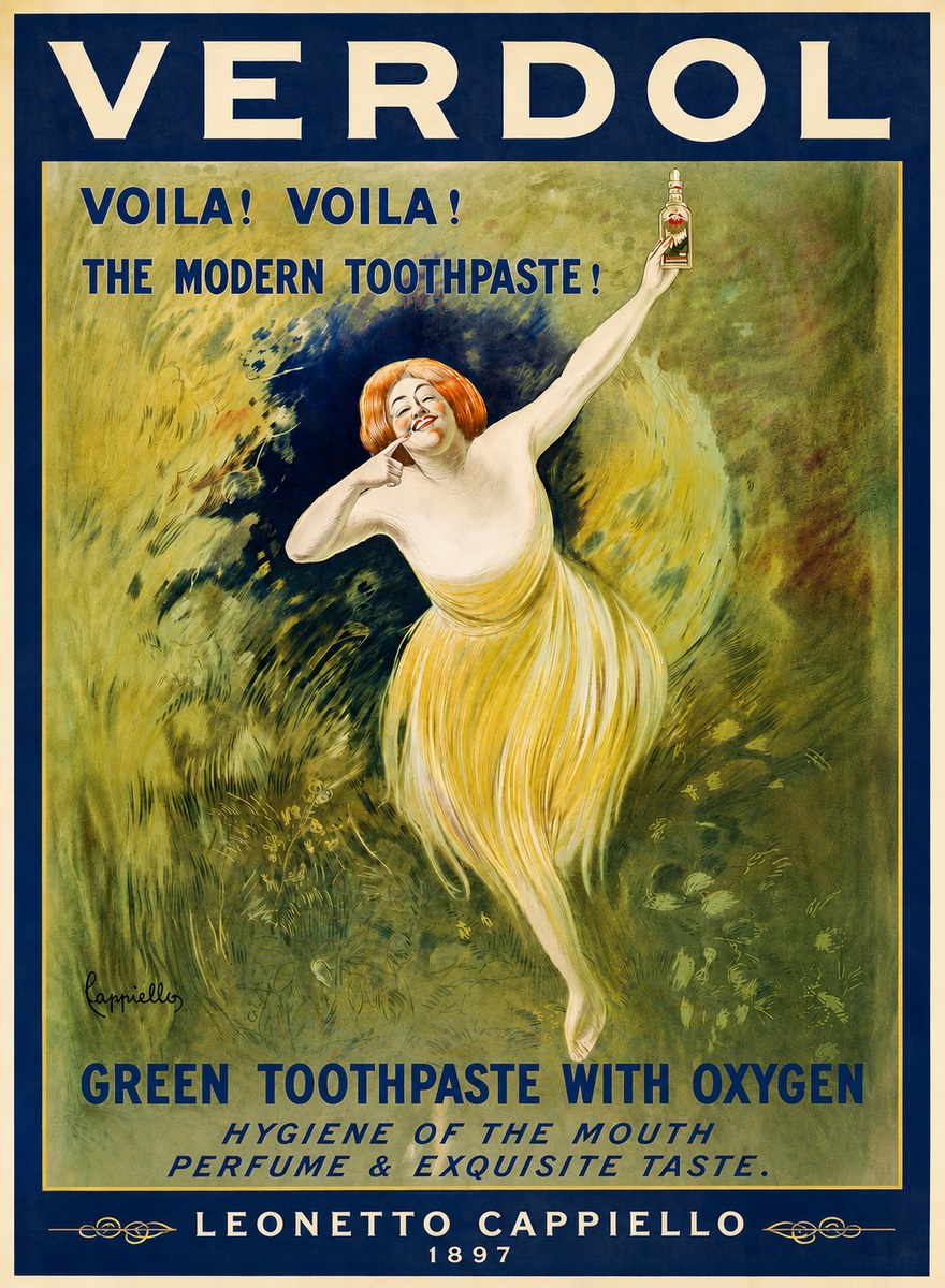 Leonetto Cappiello Verdol No4 - Juliste