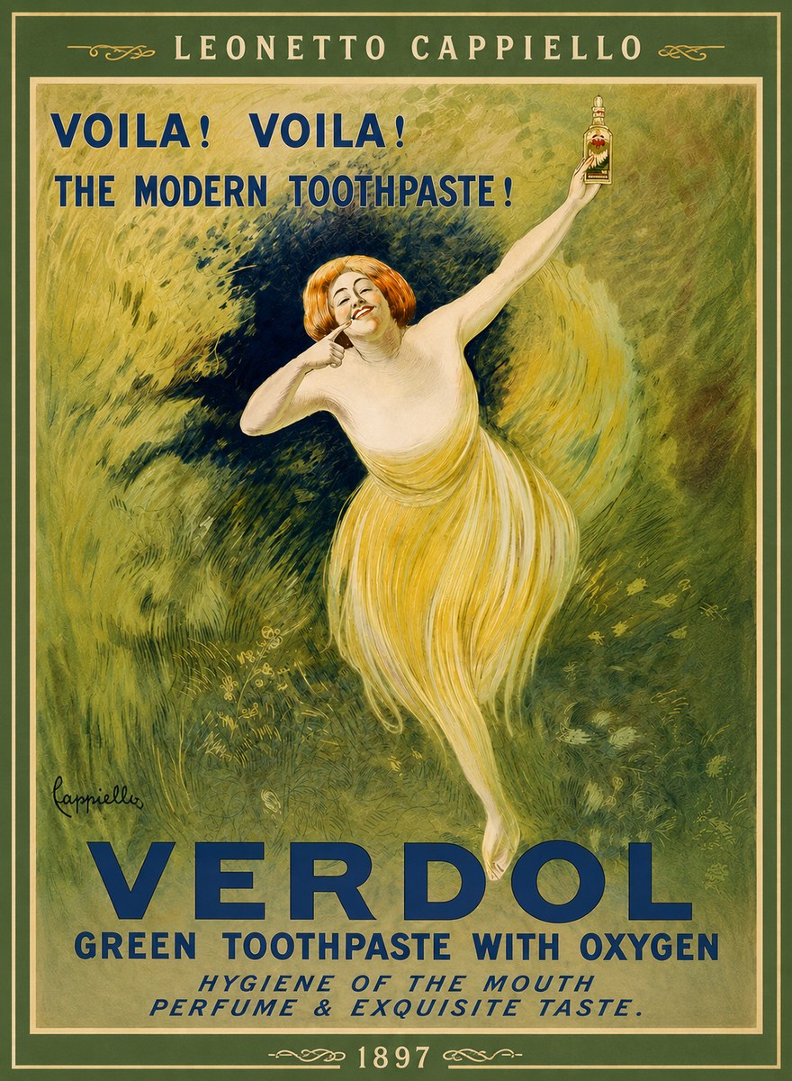 Leonetto Cappiello Verdol No5 - Juliste