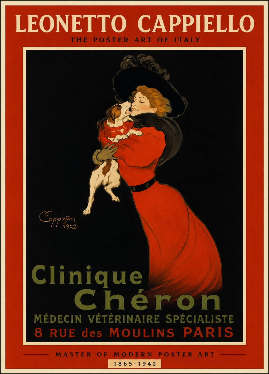 Leonetto Cappiello Clinique Chéron No2 - Juliste