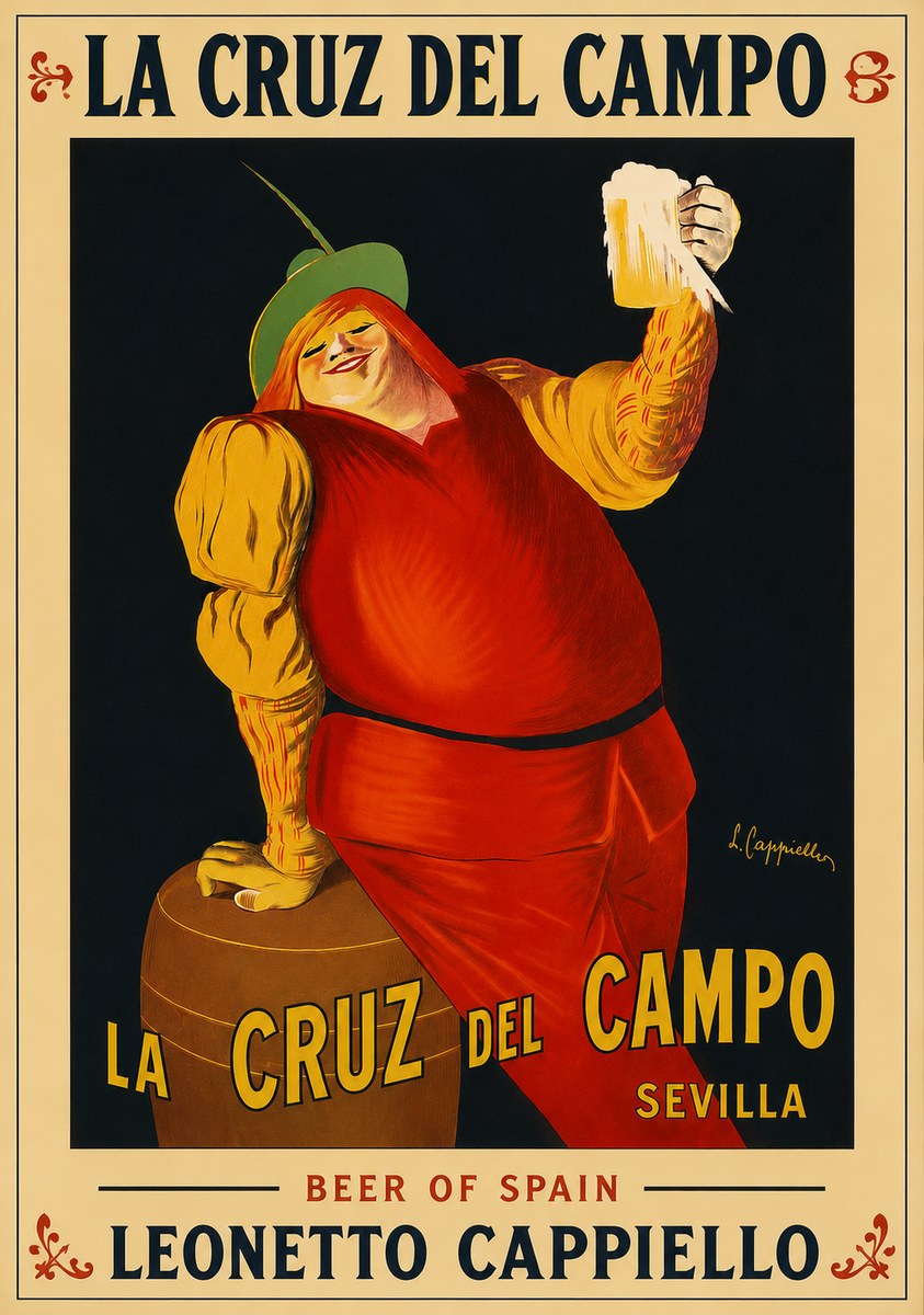 Leonetto Cappiello La Cruz Del Campo No5 - Juliste