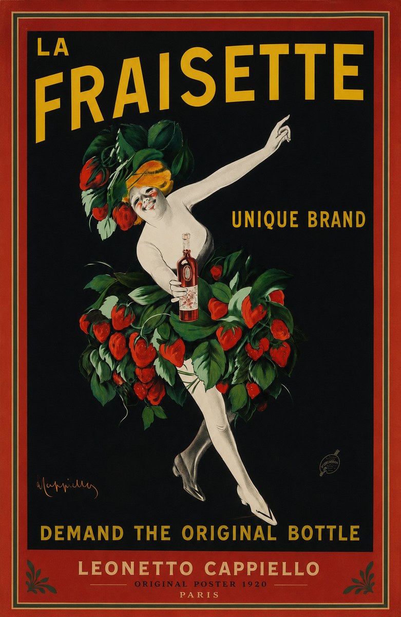 Leonetto Cappiello La Fraisette No2 - Juliste