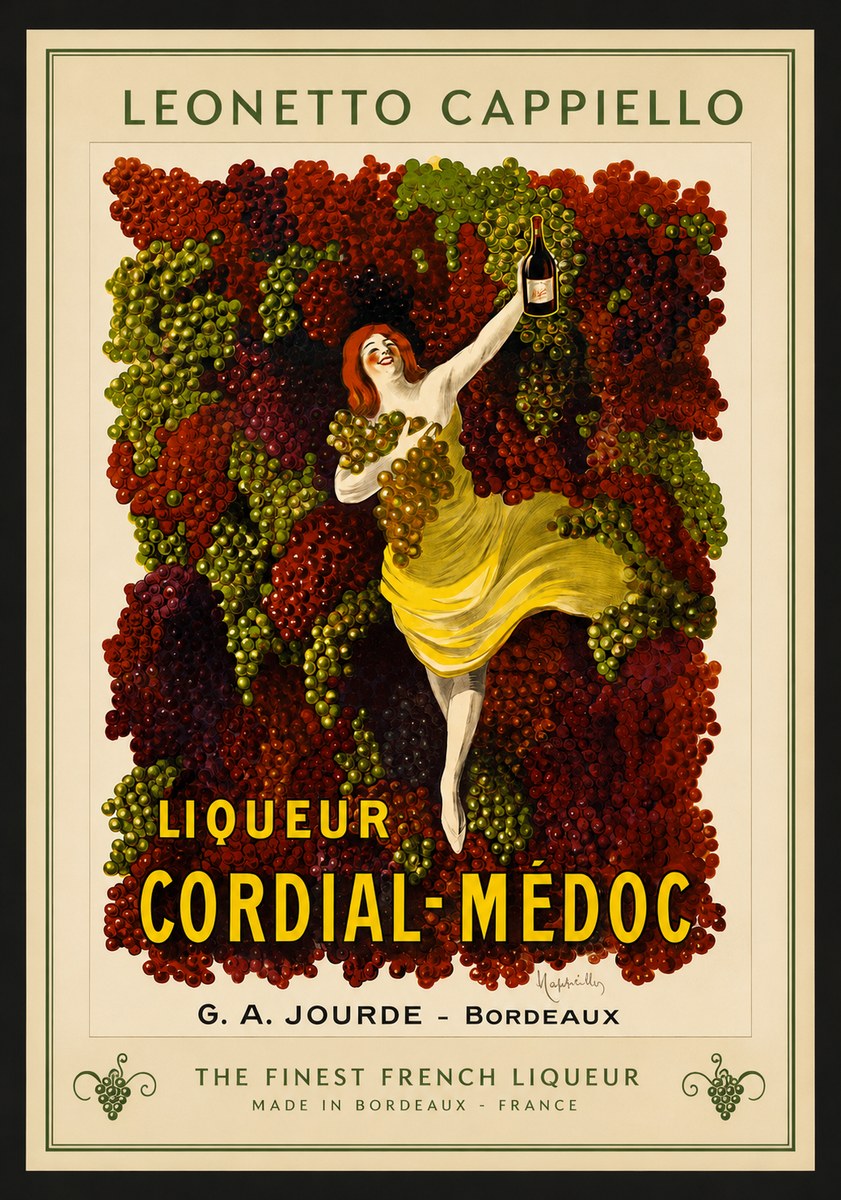 Leonetto Cappiello Liqueur Cordial-médoc No2 - Juliste