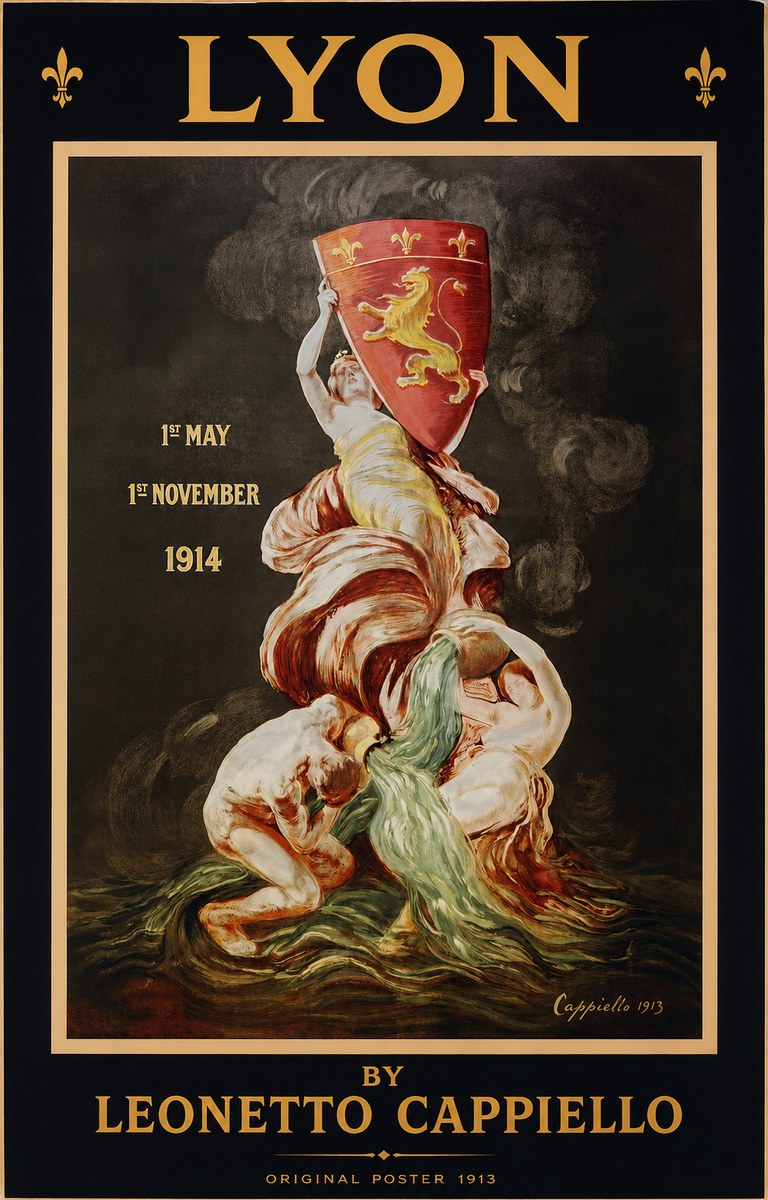 Leonetto Cappiello Lyon No1 - Juliste