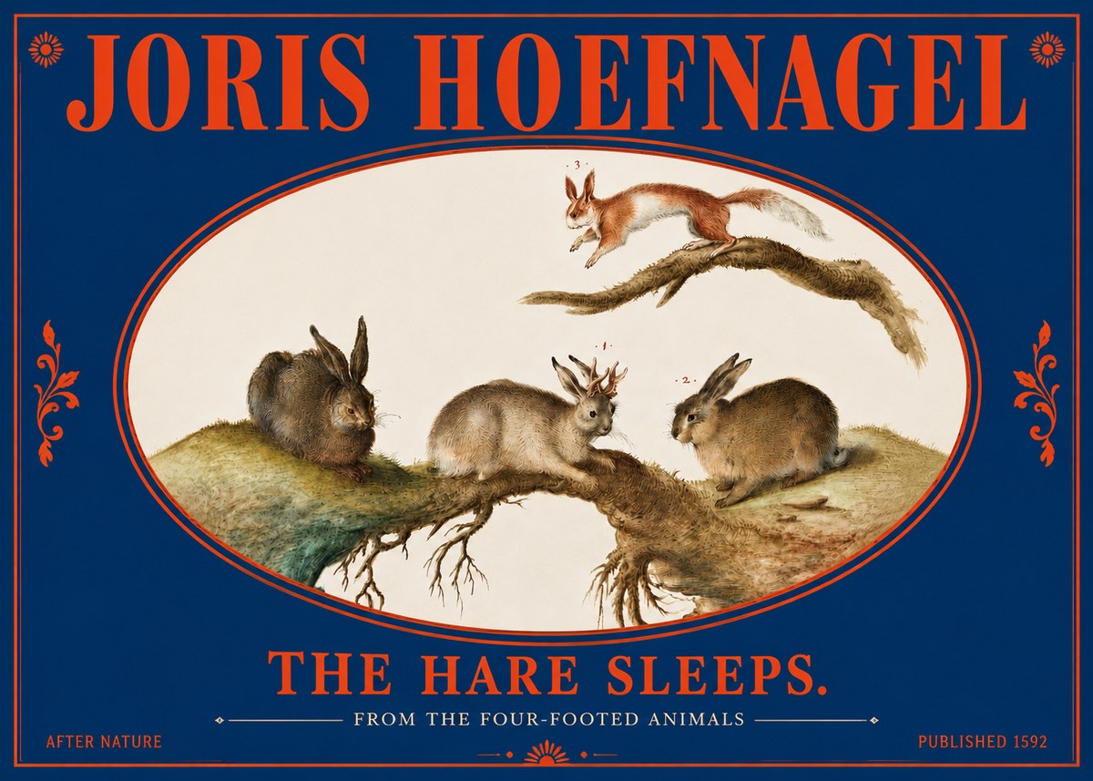 Joris Hoefnagel Lepvs Dormit No5 - Juliste
