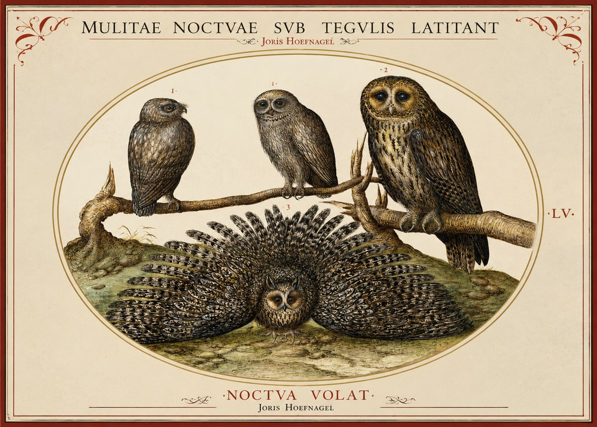 Joris Hoefnagel Noctva Volat No2 - Juliste