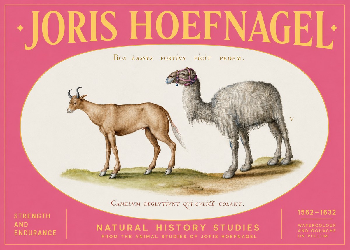 Joris Hoefnagel A Study of Strength and Endurance No2 - Juliste