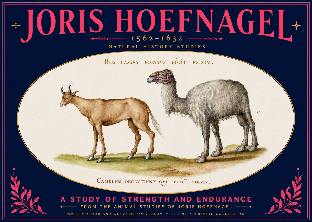 Joris Hoefnagel A Study of Strength and Endurance No5 - Juliste