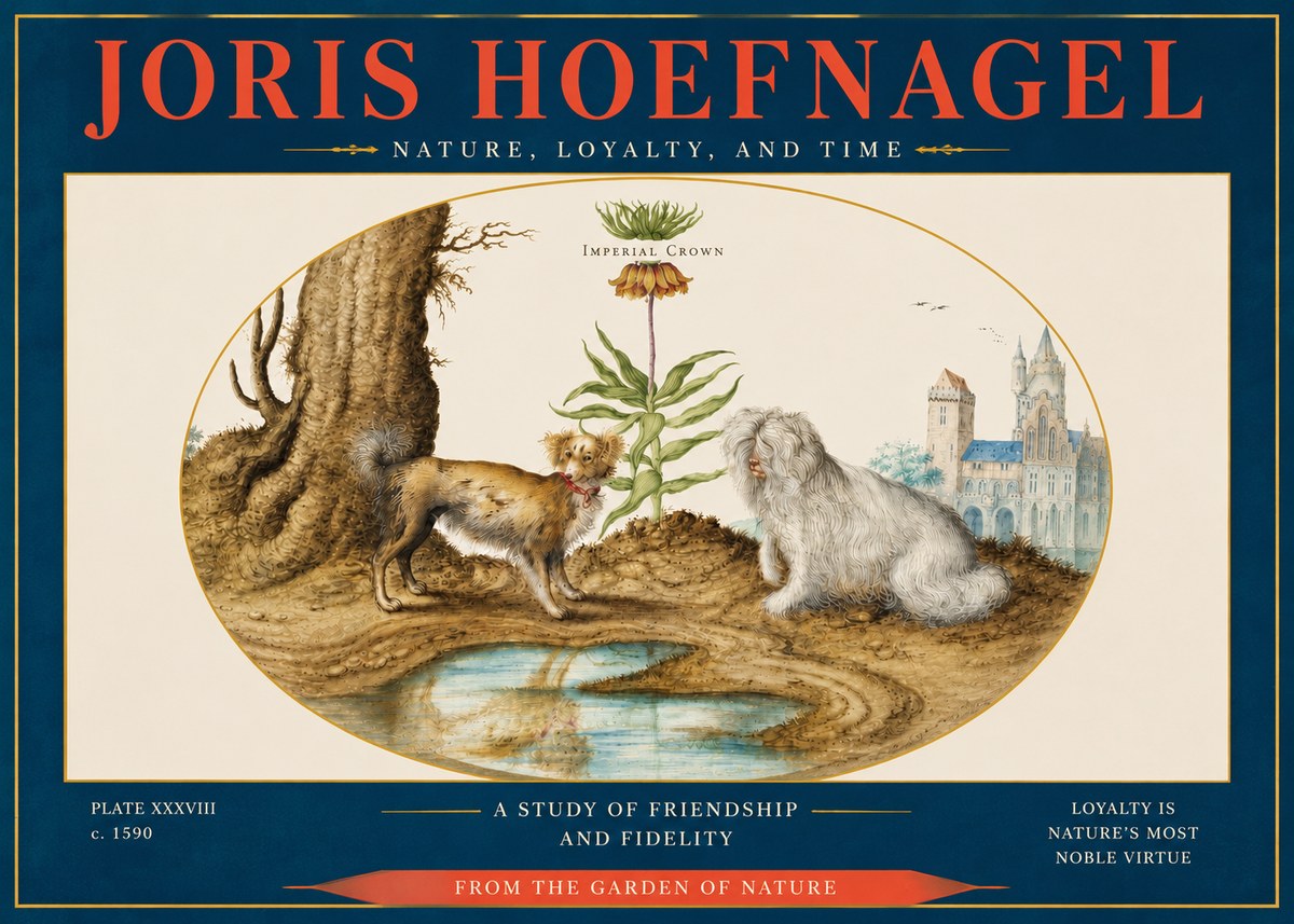 Joris Hoefnagel A Study of Friendship and Fidelity No4 - Juliste