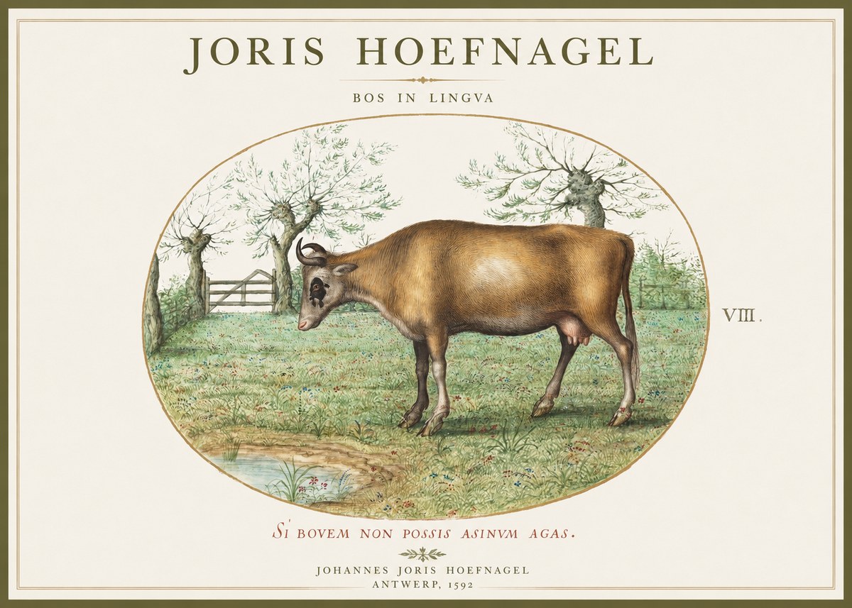 Joris Hoefnagel Bos in Lingva No1 - Juliste