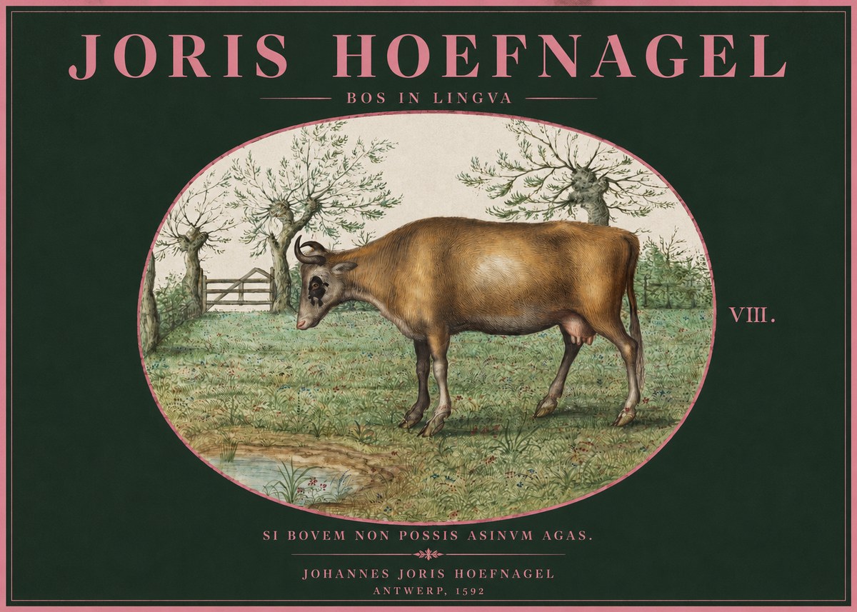 Joris Hoefnagel Bos in Lingva No2 - Juliste