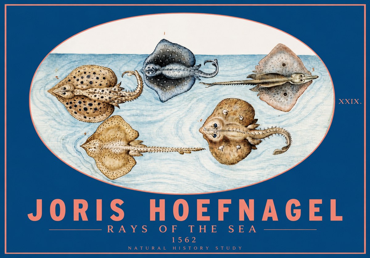 Joris Hoefnagel Rays of the Sea No2 - Juliste