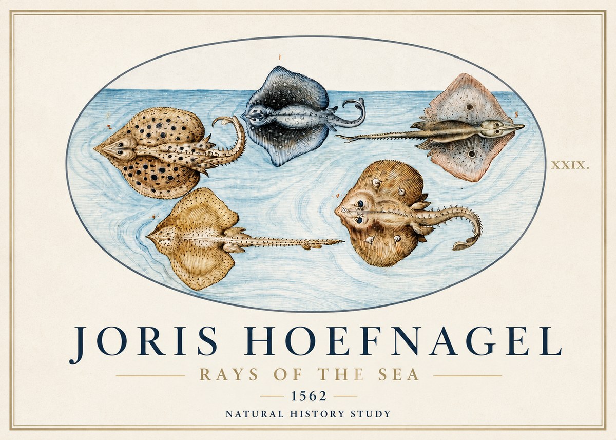 Joris Hoefnagel Rays of the Sea No3 - Juliste