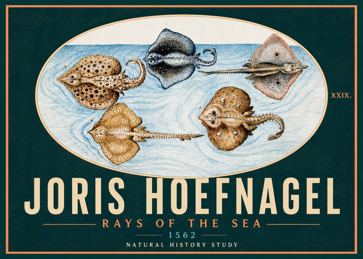 Joris Hoefnagel Rays of the Sea No5 - Juliste