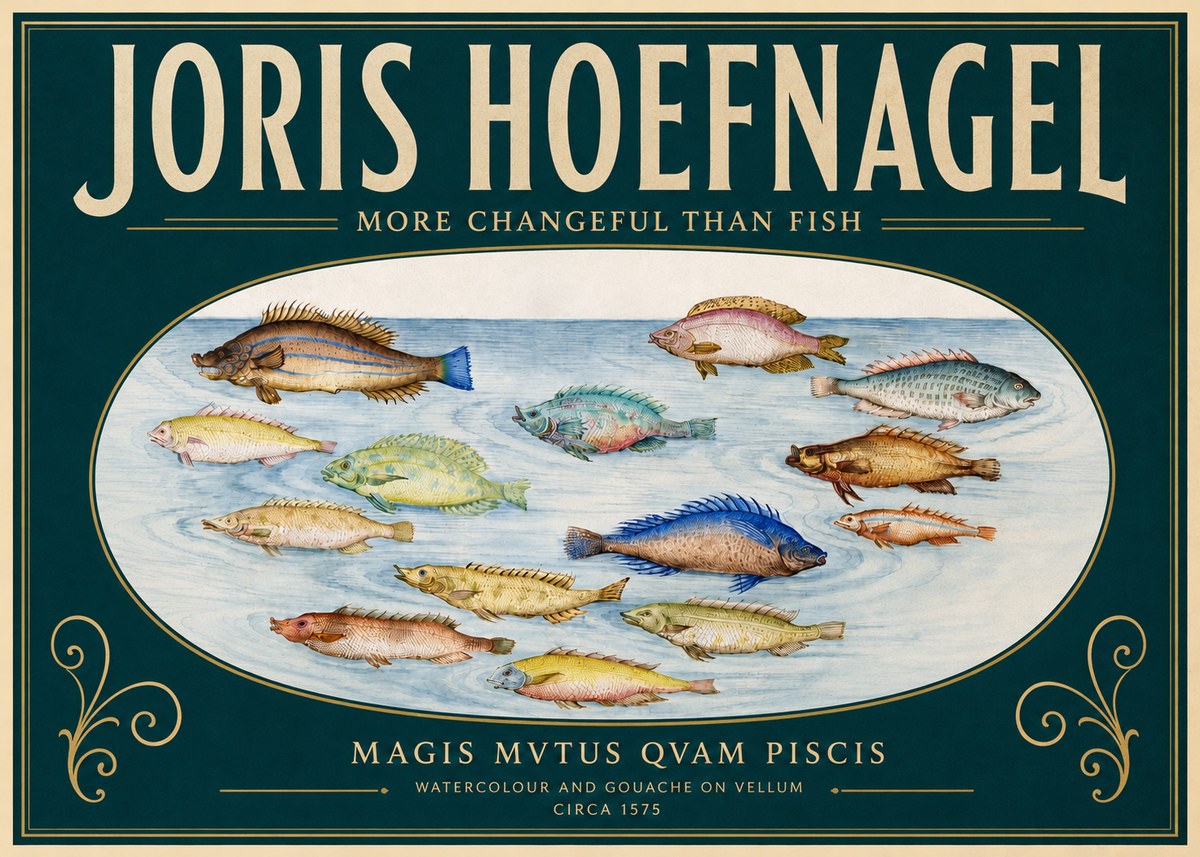 Joris Hoefnagel Fish More Than Silent No5 - Juliste